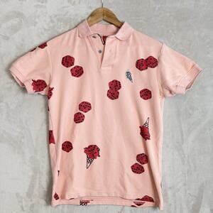 Ice Cream Billionaire Boys Club Polo Peaches And Cream Men's Size Small